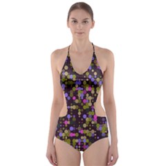 Dots                                                                                             Cut-out One Piece Swimsuit by LalyLauraFLM