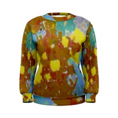 Paint Strokes                                                                                                Women s Sweatshirt by LalyLauraFLM