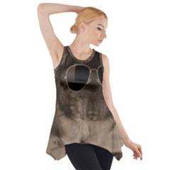 Maggie Chinchillin Side Drop Tank Tunic