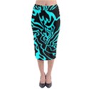 Cyan decor Midi Pencil Skirt View1