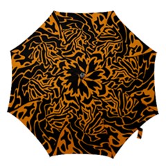 Orange And Black Hook Handle Umbrellas (medium)