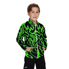 Green And Black Wind Breaker (kids)