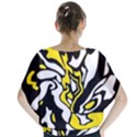 Yellow, black and white decor Blouse View2