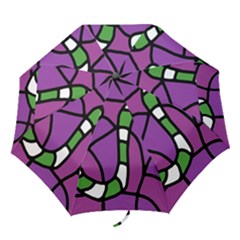 Green Snake Folding Umbrellas