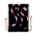 Red snakes Drawstring Bag (Small) View2