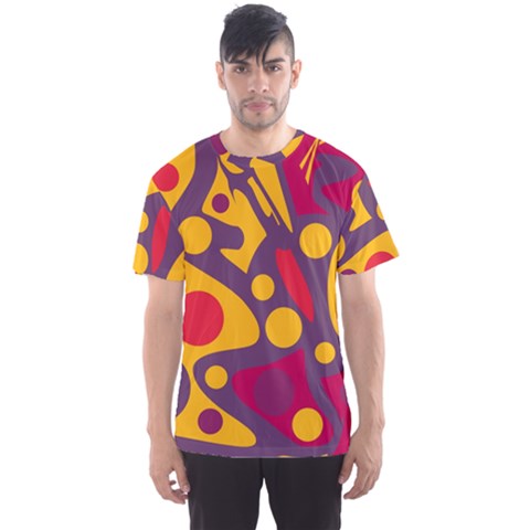 Colorful Chaos Men s Sport Mesh Tee by Valentinaart