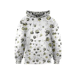 White And Yellow Soul Kids  Pullover Hoodie by Valentinaart