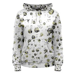 White And Yellow Soul Women s Pullover Hoodie by Valentinaart