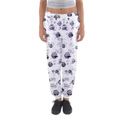 White And Blue Soul Women s Jogger Sweatpants by Valentinaart