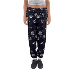 Black And Gray Soul Women s Jogger Sweatpants by Valentinaart