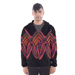 Red Butterfly Hooded Wind Breaker (men)