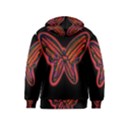 Red butterfly Kids  Pullover Hoodie View2