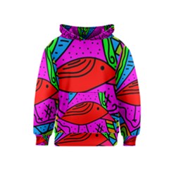 Red Bird Kids  Pullover Hoodie