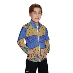 Blue Bird Wind Breaker (kids) by Valentinaart