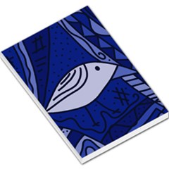 Blue Bird Large Memo Pads by Valentinaart