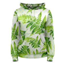 Fern Leaves Women s Pullover Hoodie