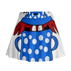 Cooking Lobster Mini Flare Skirt by Valentinaart