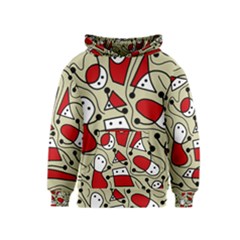 Playful Abstraction Kids  Pullover Hoodie