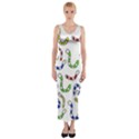 Colorful worms  Fitted Maxi Dress View1