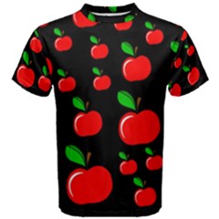 Red Apples  Men s Cotton Tee by Valentinaart