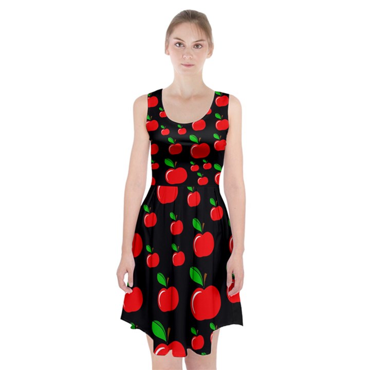 Red apples  Racerback Midi Dress