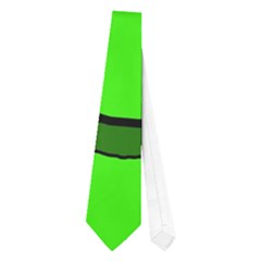 Halloween Frankenstein - Green Neckties (one Side)  by Valentinaart