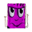 Halloween - pink Frankenstein Drawstring Bag (Small) View2