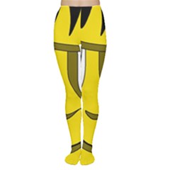 Halloween Frankenstein - Yellow Women s Tights by Valentinaart