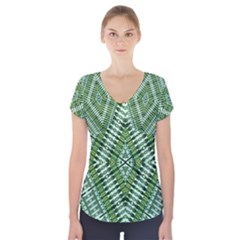 Protect Two Short Sleeve Front Detail Top by MRTACPANS