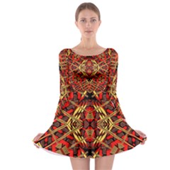 Bull Eteese N Gun Long Sleeve Skater Dress by MRTACPANS