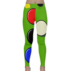 Billiard  Yoga Leggings  by Valentinaart