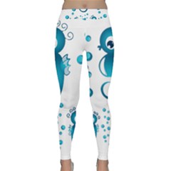 Seahorsesb Yoga Leggings  by vanessagf