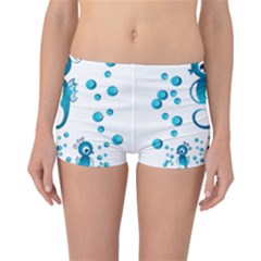 Seahorsesb Reversible Boyleg Bikini Bottoms by vanessagf