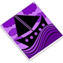 Boat - purple Small Memo Pads View1