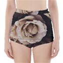 Roses Flowers High-Waisted Bikini Bottoms View1