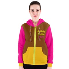 Holidayonice1960 Vintage Design Women s Zipper Hoodie