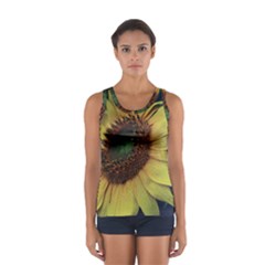 Sunflower Photography  Women s Sport Tank Top  by vanessagf