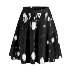 Black Dream  High Waist Skirt by Valentinaart