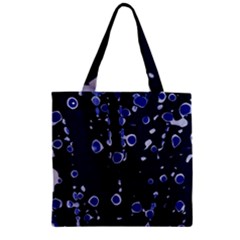 Blue Dream Zipper Grocery Tote Bag by Valentinaart