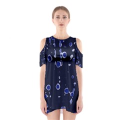 Blue Dream Cutout Shoulder Dress by Valentinaart