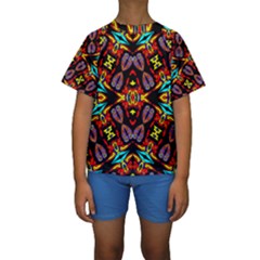 HEADS UP TALK Kid s Short Sleeve Swimwear