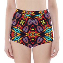 HEADS UP TALK High-Waisted Bikini Bottoms