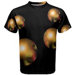 Golden Pearls Men s Cotton Tee by Valentinaart