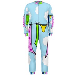 Laundry Onepiece Jumpsuit (men)  by Valentinaart