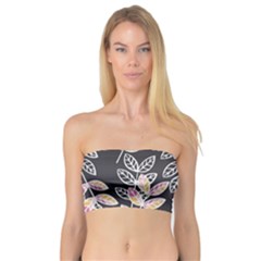 Winter Foliage Bandeau Top by DanaeStudio