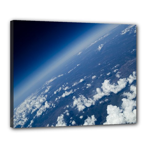 Space Photography Canvas 20  X 16  by vanessagf