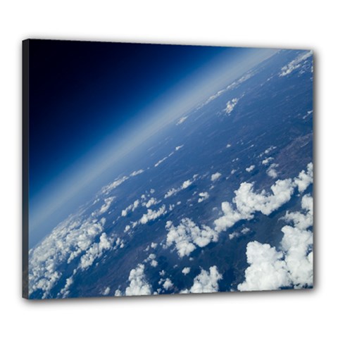 Space Photography Canvas 24  X 20  by vanessagf