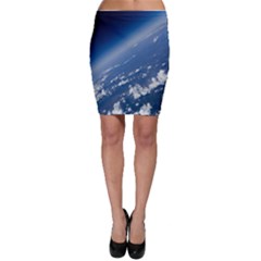 Space Photography Bodycon Skirt