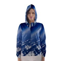 Space Photography Hooded Wind Breaker (Women)