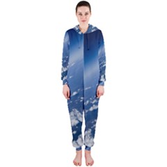 Space Photography Hooded Jumpsuit (Ladies) 